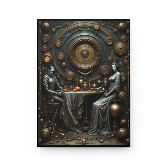 Halloween Frankenstein's Dinner, Unique Gift for Writers, Artistic Journal, Daily Planner, Stylish Notebook