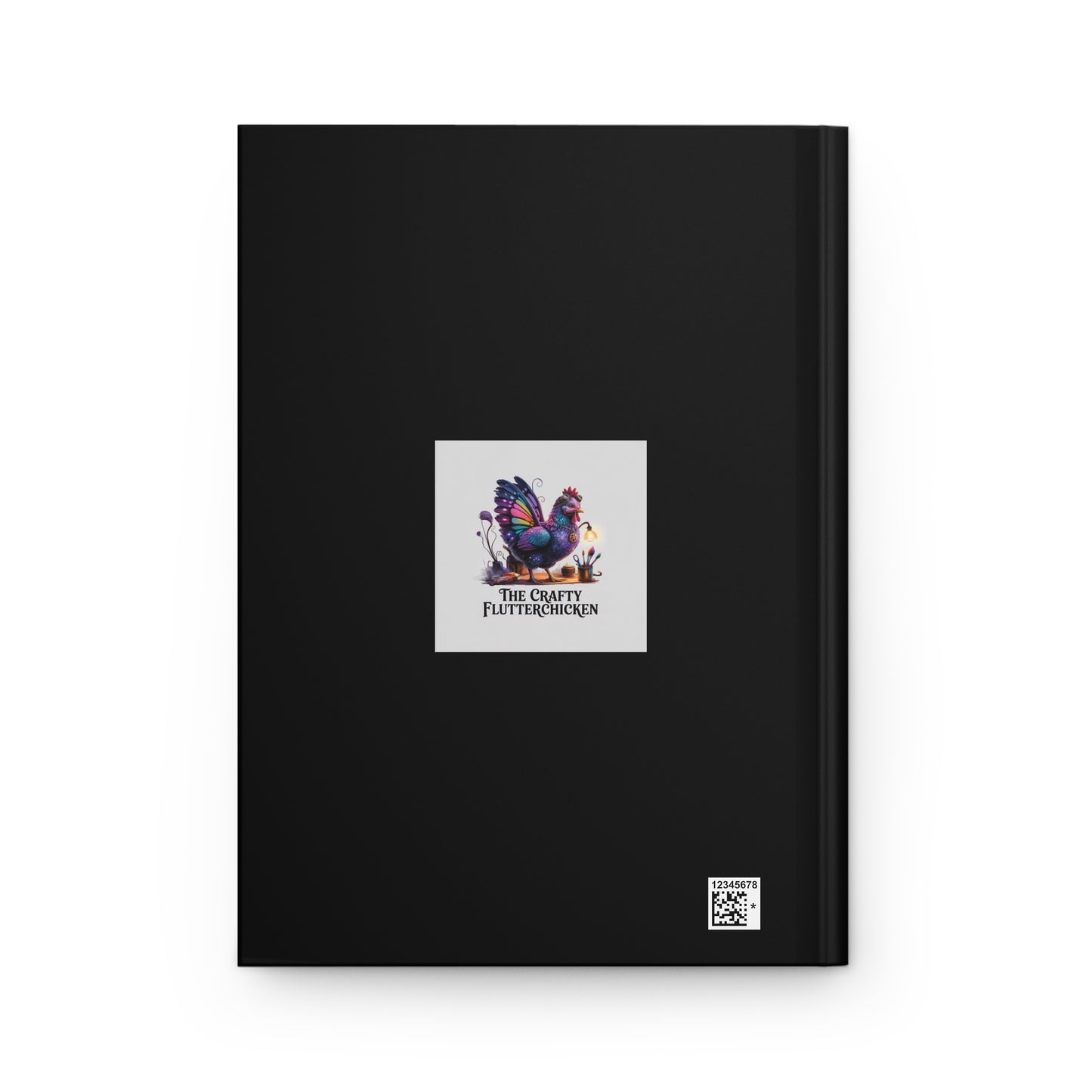 Mystical Cat Hardcover Journal, Spooky Notebook for Cat Lovers, Gift for Halloween, Journal for Writing & Sketching