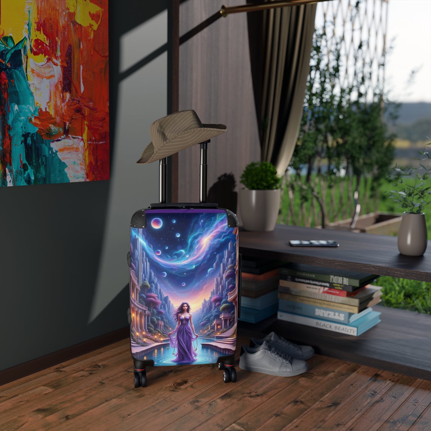 Mystical Travel Suitcase | Fantasy Luggage | Adventure Ready | Eye-catching Carry-On for Wanderlust | Perfect for Travel Enthusiasts, [...]