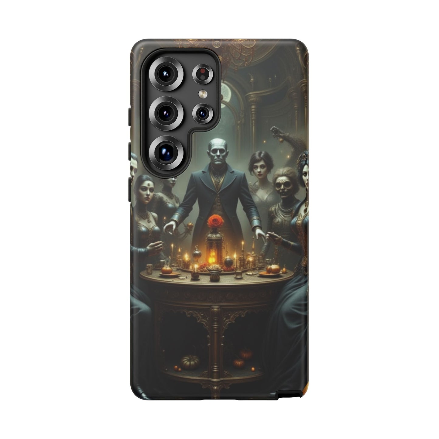 Gothic Phone Case, Unique Tough Cases, Dark Aesthetic Accessories, Perfect Gift for Halloween, Stylish Tech Protection