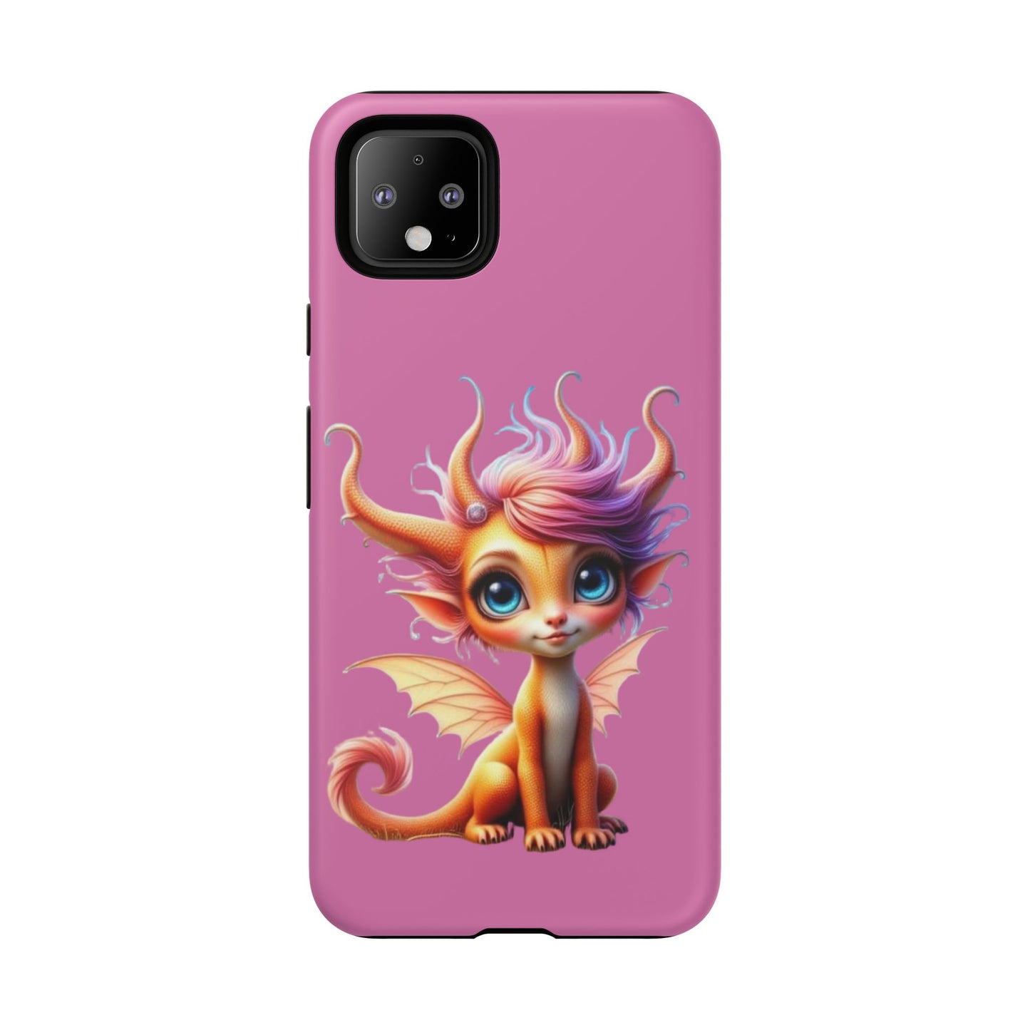 Dragon-Themed Phone Case, Cute Fantasy Phone Cover, Gifts for Kids, Magical Dragon Design, Birthday Present, Phone Accessories