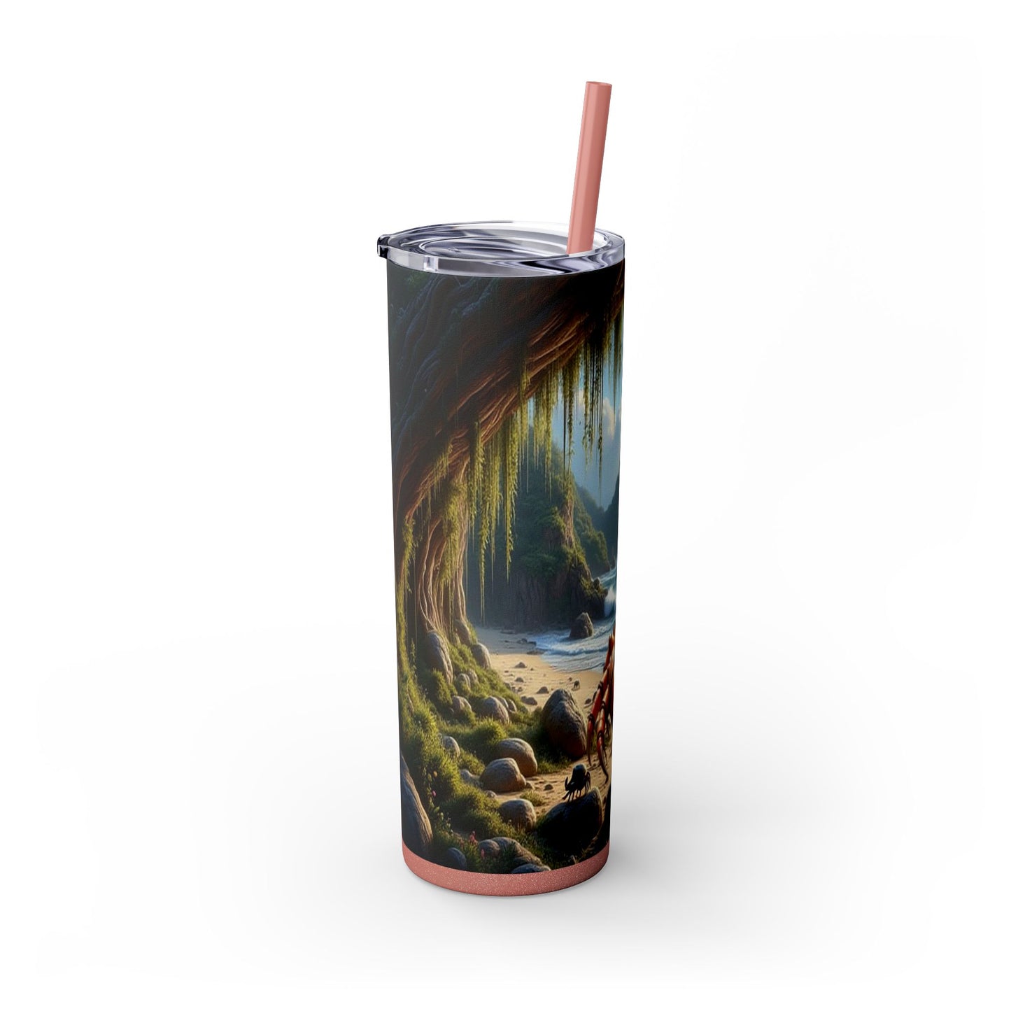 Zodiac Cancer Tumbler with Straw, 20oz