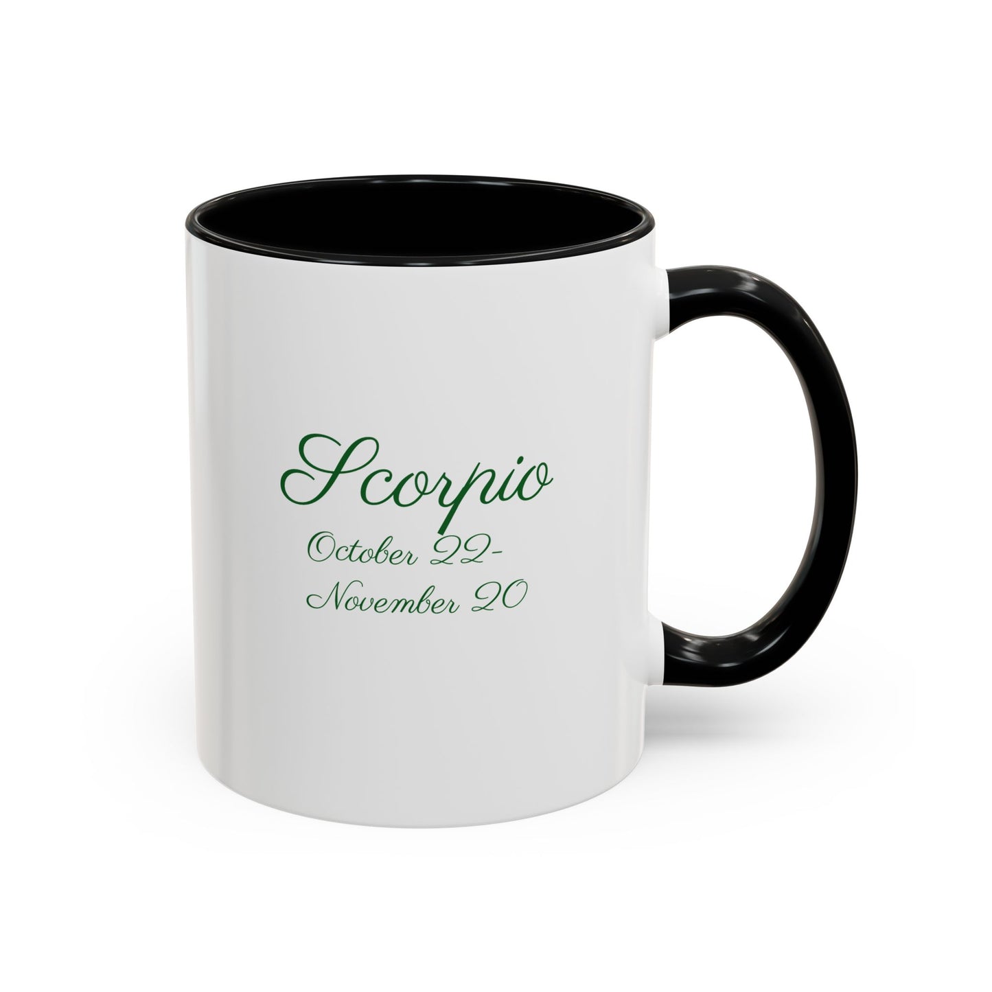 Astrology Scorpio Accent Coffee Mug (11, 15oz)