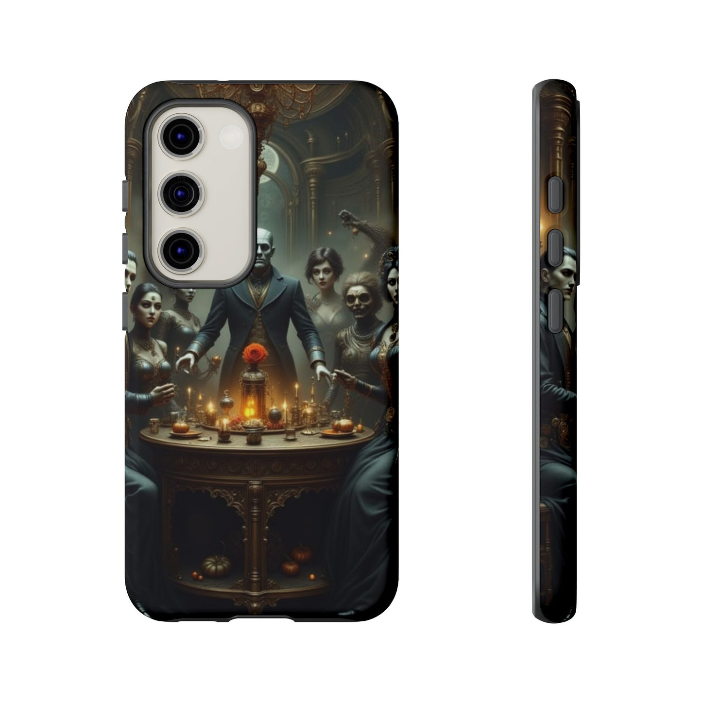 Gothic Phone Case, Unique Tough Cases, Dark Aesthetic Accessories, Perfect Gift for Halloween, Stylish Tech Protection