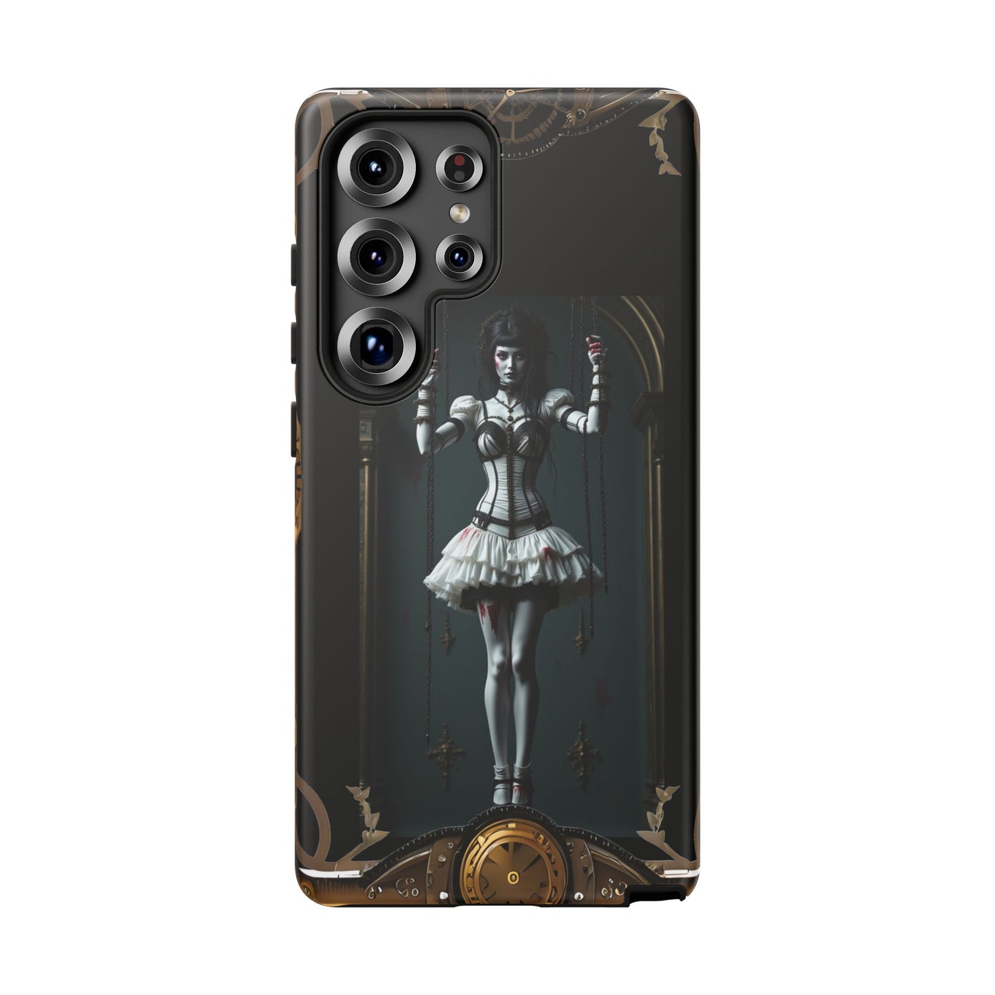 Steampunk Phone Case, Designer Phone Cover, Artistic Mobile Case, Gothic Horror Phone Case