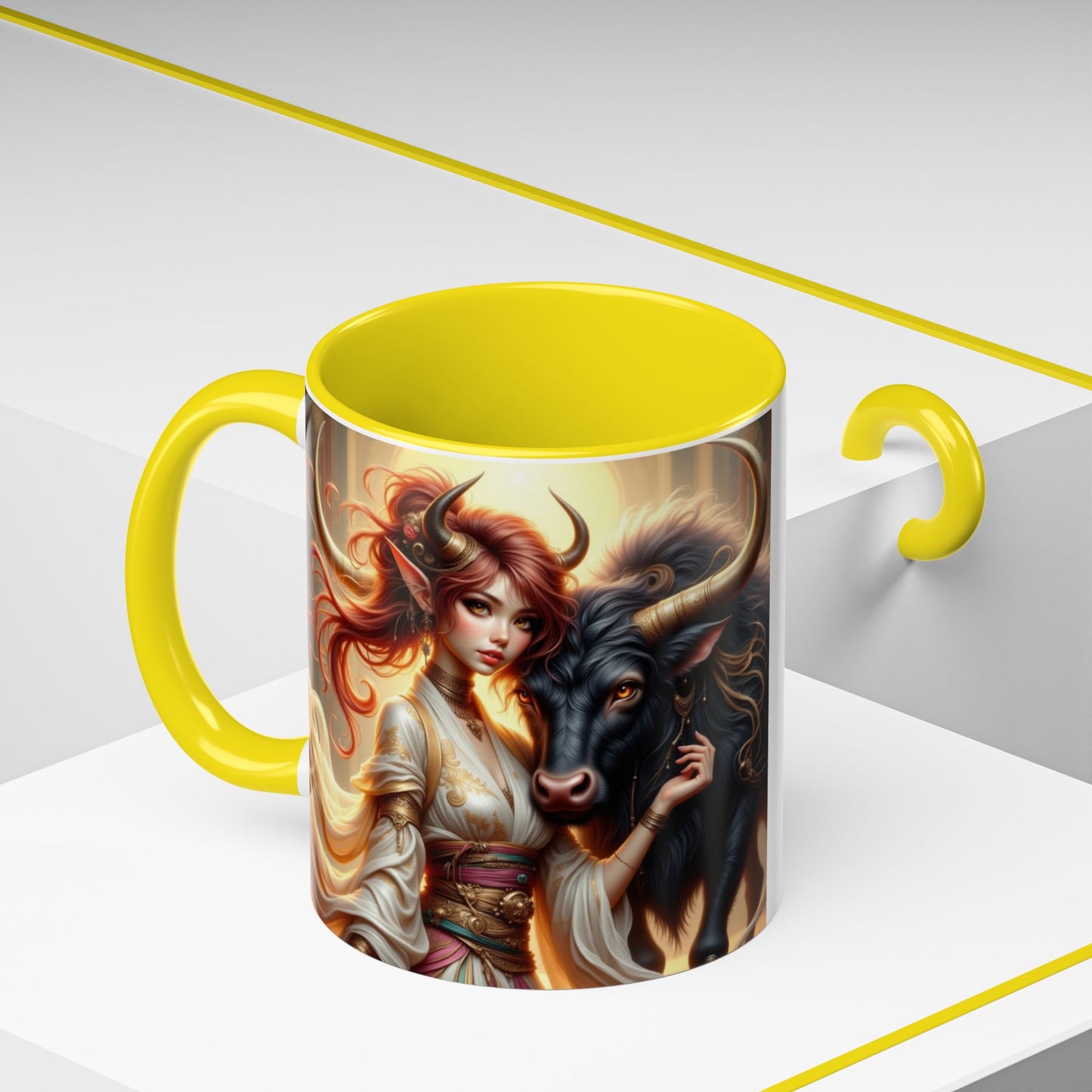 Astrology Taurus Accent Coffee Mug (11, 15oz)