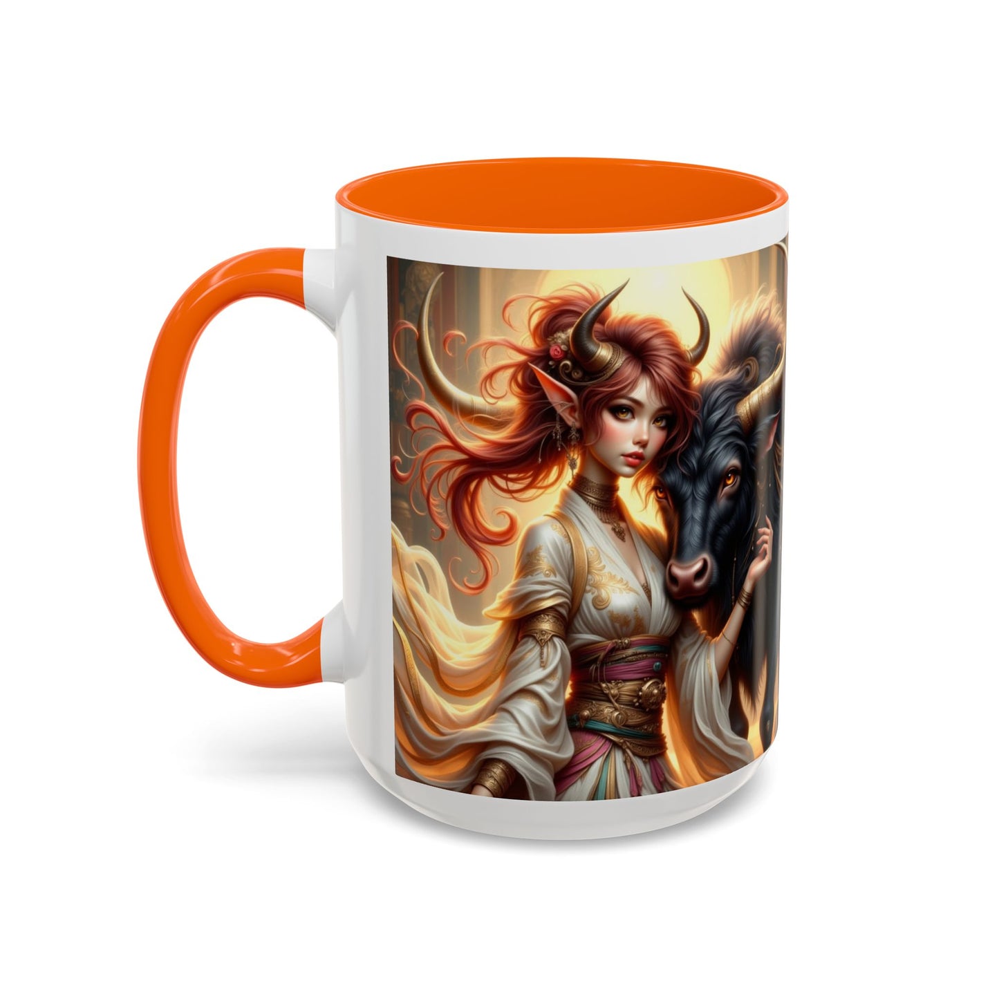 Astrology Taurus Accent Coffee Mug (11, 15oz)