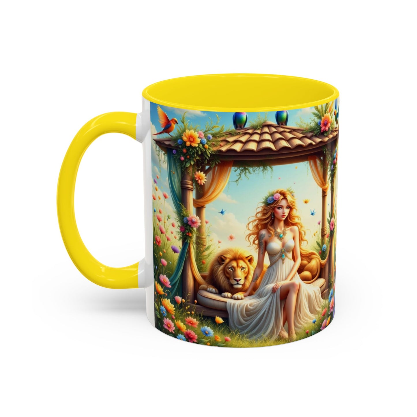 Astrology Leo Accent Coffee Mug (11, 15oz)