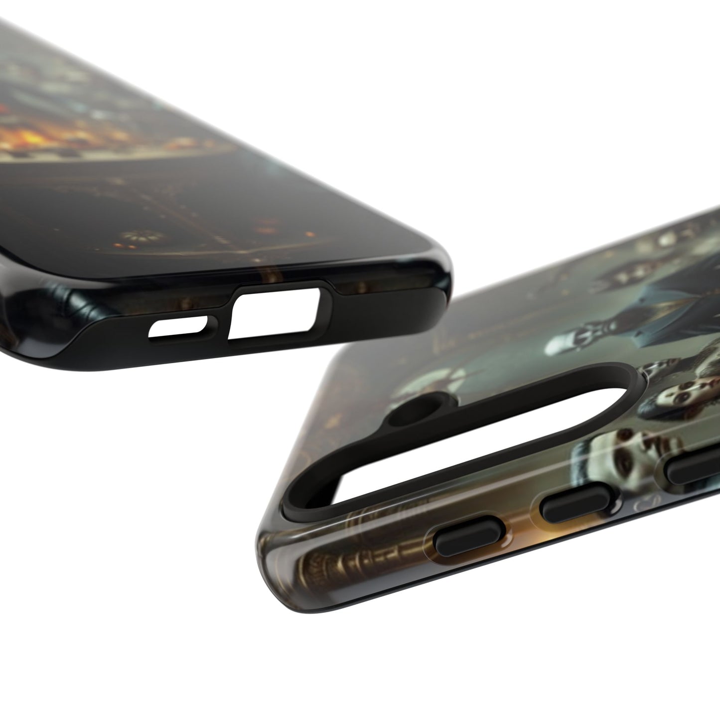 Gothic Phone Case, Unique Tough Cases, Dark Aesthetic Accessories, Perfect Gift for Halloween, Stylish Tech Protection