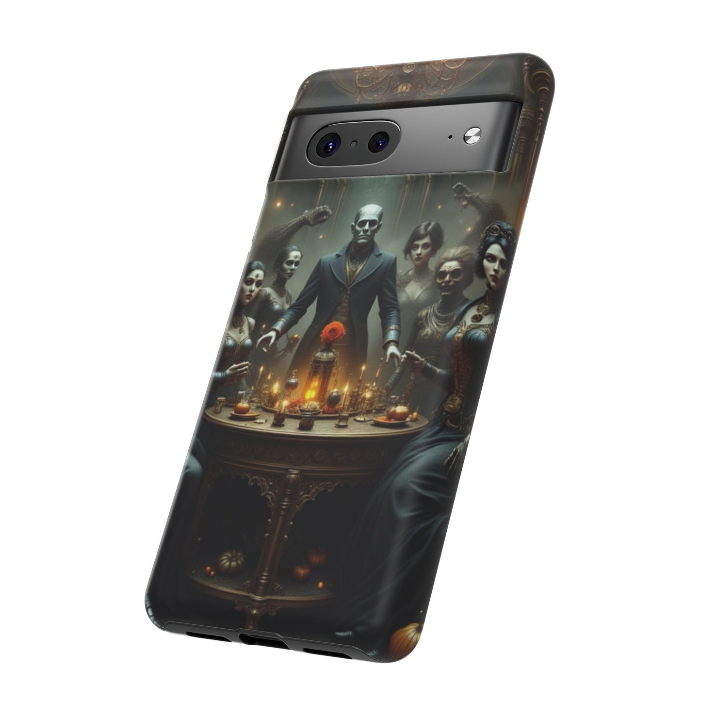 Gothic Phone Case, Unique Tough Cases, Dark Aesthetic Accessories, Perfect Gift for Halloween, Stylish Tech Protection