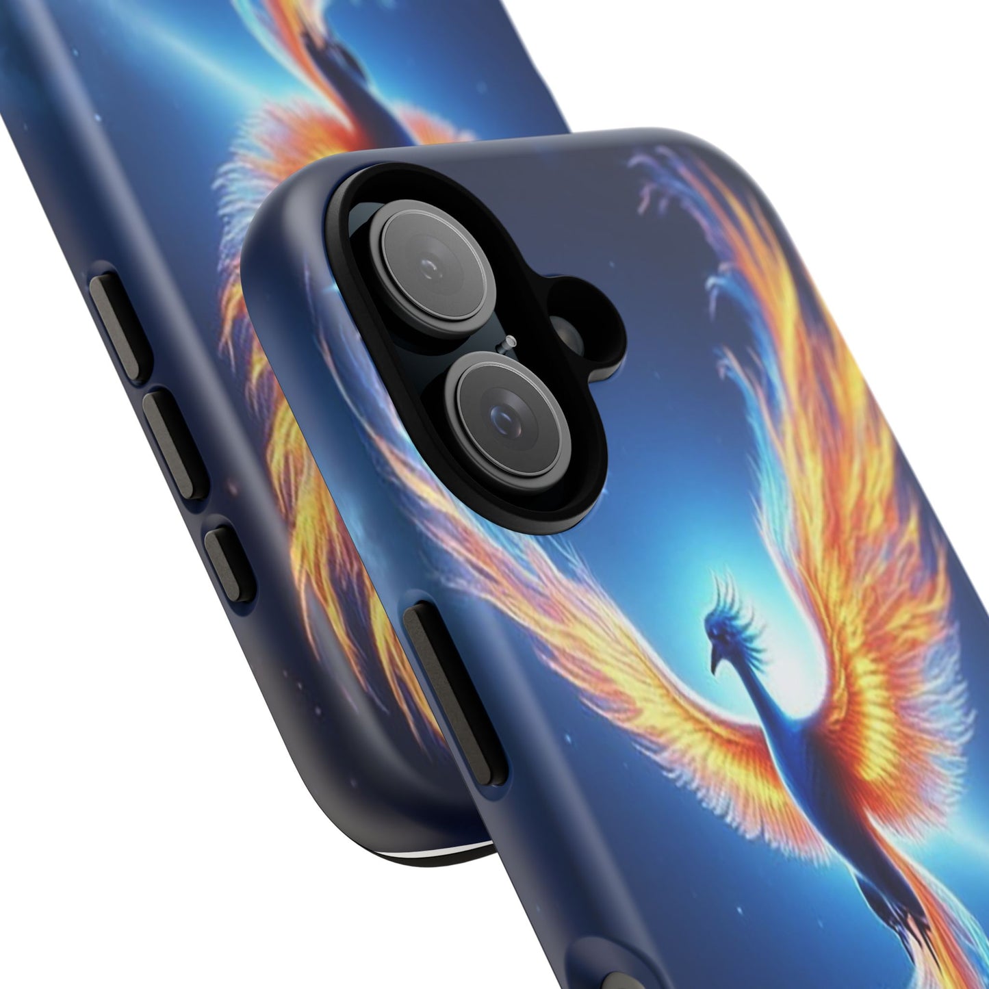 Phoenix Tough Case, Blue Bird Phone Case, Fantasy Designs, Space theme