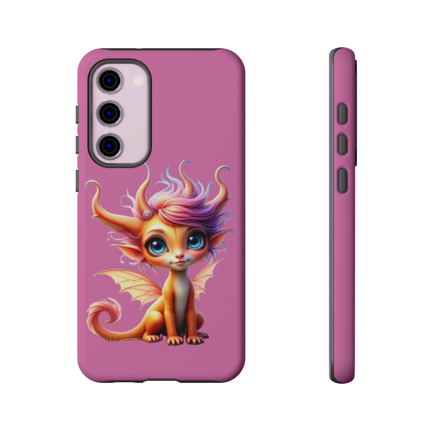 Dragon-Themed Phone Case, Cute Fantasy Phone Cover, Gifts for Kids, Magical Dragon Design, Birthday Present, Phone Accessories