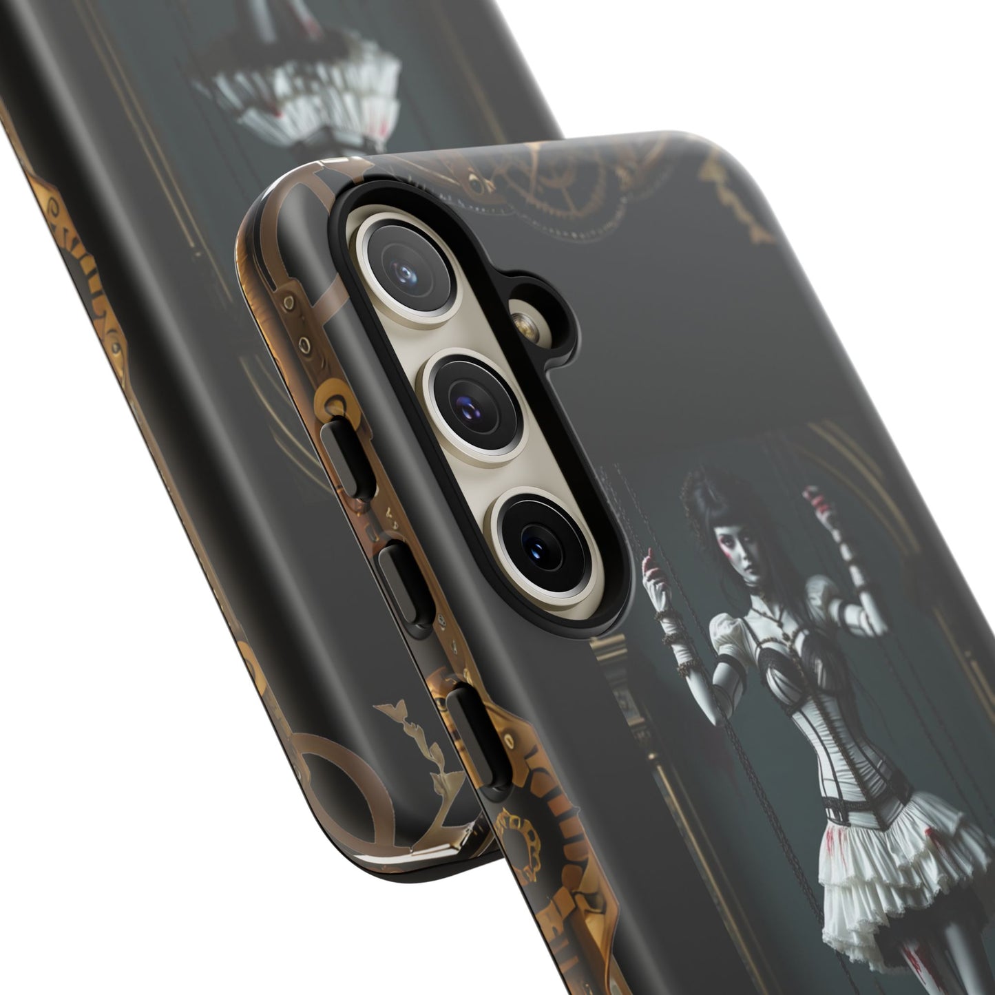 Steampunk Phone Case, Designer Phone Cover, Artistic Mobile Case, Gothic Horror Phone Case