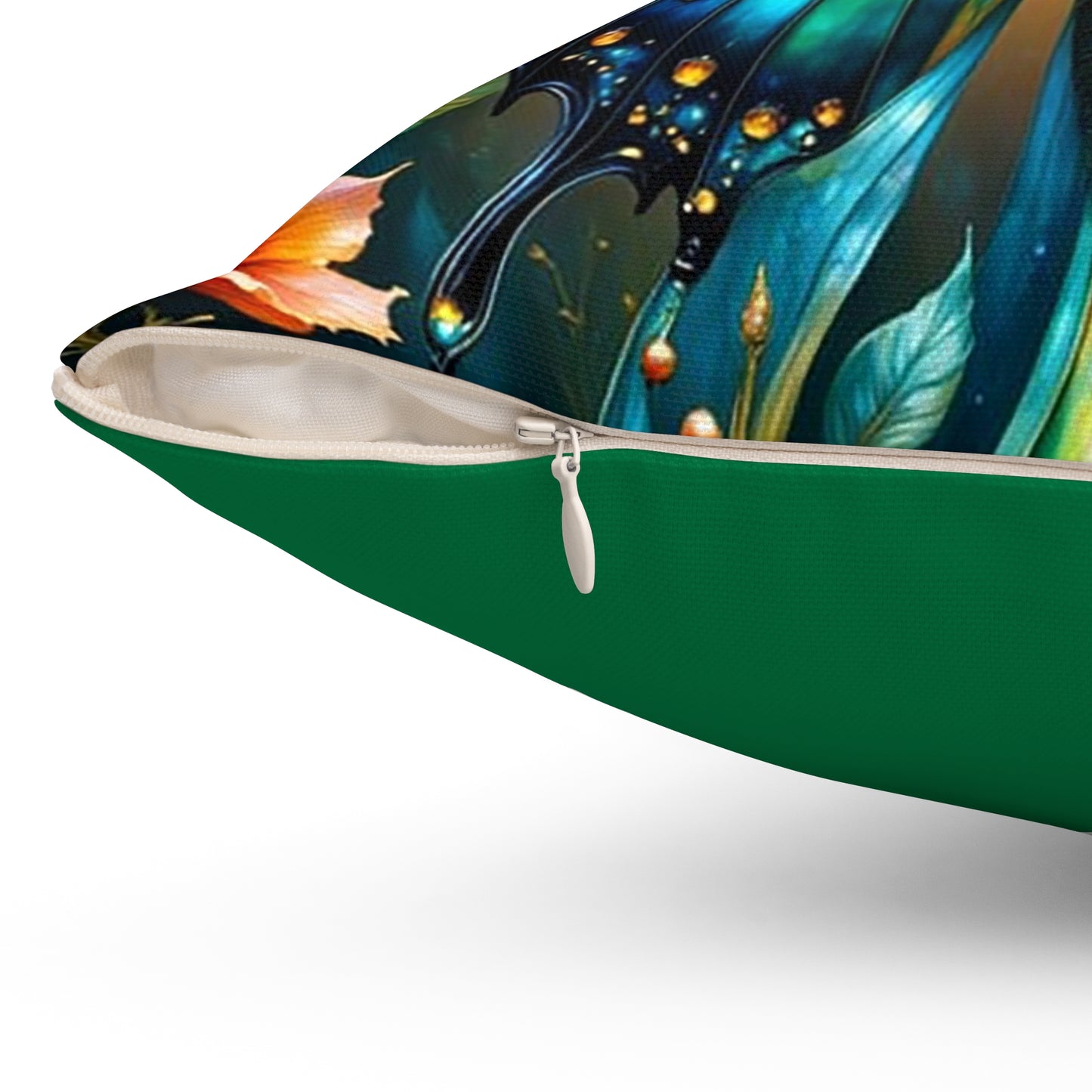 Vibrant Butterfly Square Pillow, Home Decor, Gift for Nature Lovers, Boho Chic, Spring and Summer Decoration