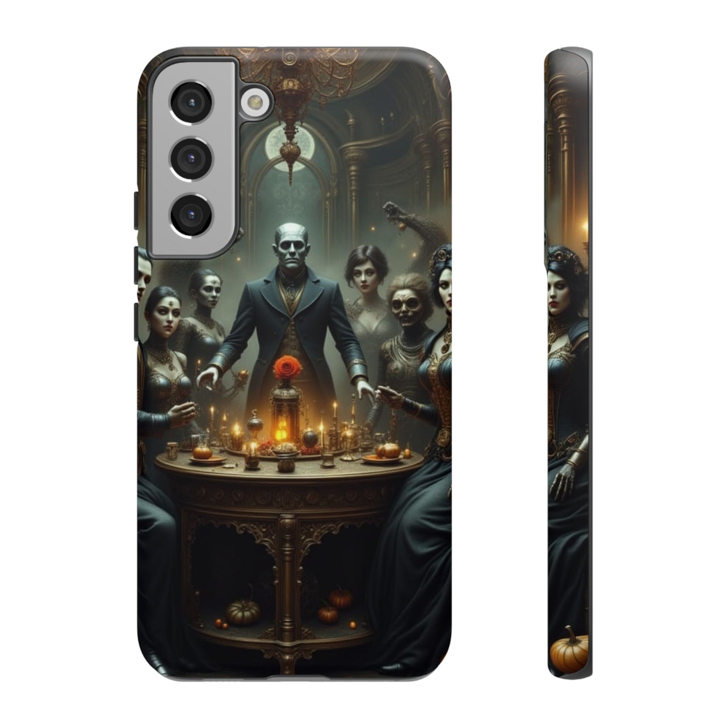 Gothic Phone Case, Unique Tough Cases, Dark Aesthetic Accessories, Perfect Gift for Halloween, Stylish Tech Protection